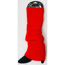 Leg warmers red