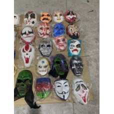 Mixed Plastic masks