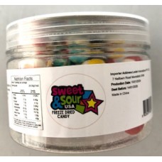 Freeze dried Rainbow Candies 60g jar