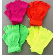 Neon Fingerless gloves