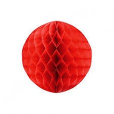 15CM Honeycomb Ball Red