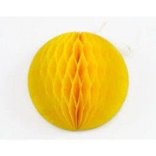 15CM Honeycomb Ball Yellow