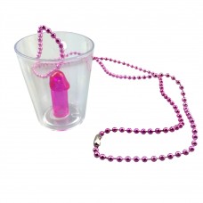 Penis Necklace Shot Glass