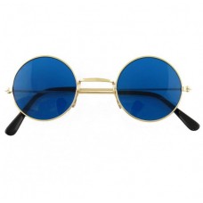 Blue hippy glasses