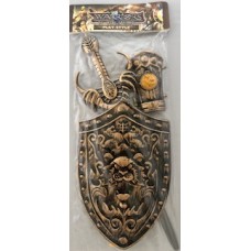 Warriors sword shield and arm piece Warriors sword shield and arm piece