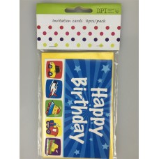Happy Birthday Invitation Card