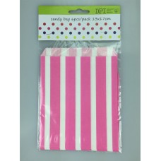 Hot Pink Candy Bags 6pcs