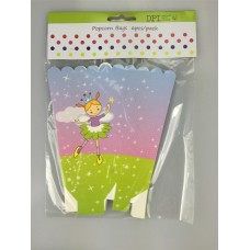 Fairies Popcorn Bags 6pcs