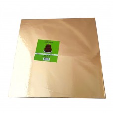 Cake Board Square - Rose Gold Foil 35cm 12mm Cake Board Square - Rose Gold Foil 35cm 12mm