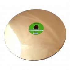 Cake Board Round  - Rose Gold Foil 40 cm 12mm