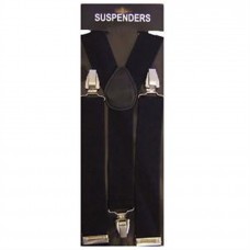 Plain Suspenders [Colour: Black]