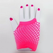 Fishnet Glove short [Colour: pink]