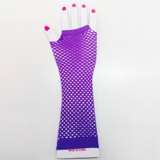 Fishnet Glove long [Colour: purple]