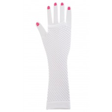 Fishnet Glove long [Colour: White]