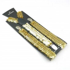 Suspenders with Sequences gold