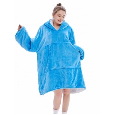 Sky Blue Hoodie blanket Sky Blue Hoodie blanket